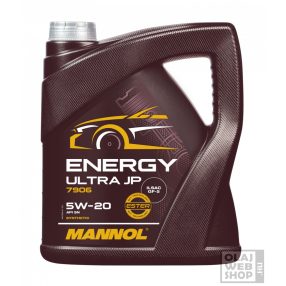 Mannol 7906 Energy Ultra JP 5W-20 motorolaj 4L