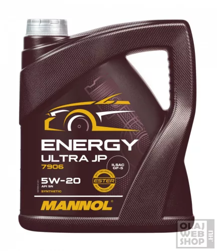 Mannol 7906 Energy Ultra JP 5W-20 motorolaj 4L