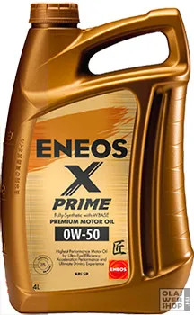 Eneos X Prime 0W-50 motorolaj 4L