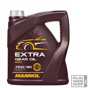   Mannol 8103 Extra Gear oil 75W-90 LS GL-4/GL-5 váltóolaj 4L