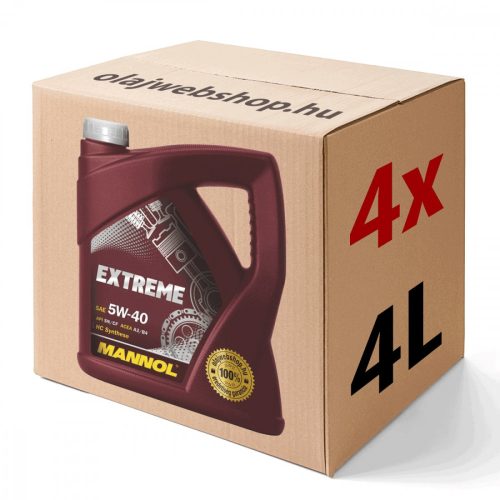 Mannol 7915 Extreme 5W-40 motorolaj 16L (karton)