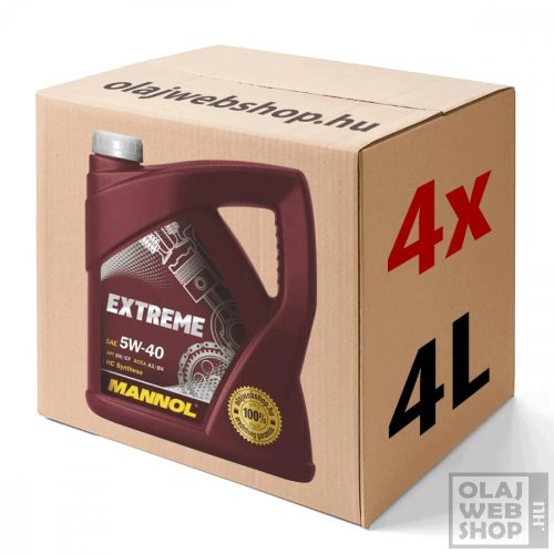 Mannol 7915 Extreme 5W-40 motorolaj 16L (karton)