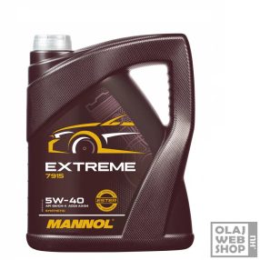 Mannol 7915 Extreme 5W-40 motorolaj 5L