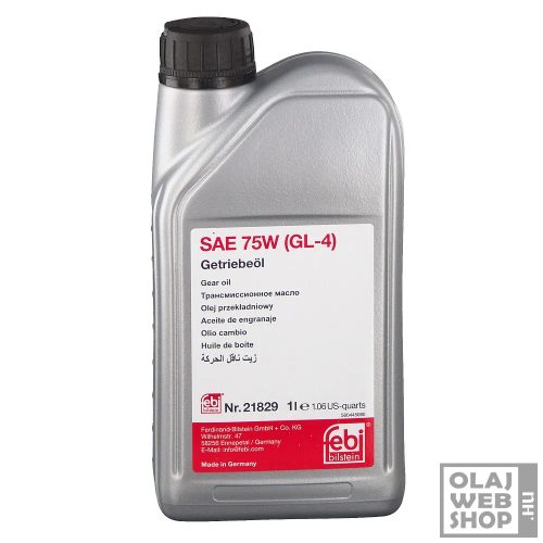 Febi Bilstein SAE 75W GL-4 kézi sebességváltó-olaj 1L