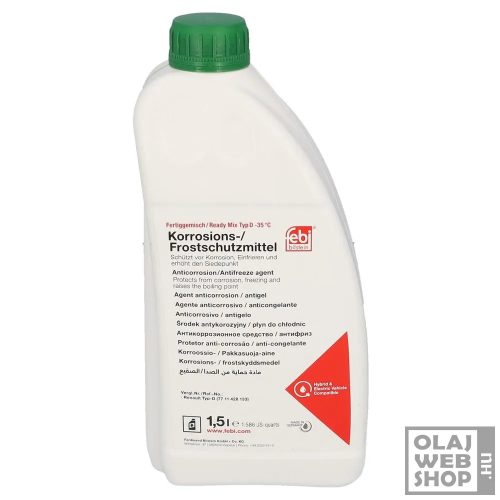 Febi Renault Typ D -35°C fagyálló hűtőfolyadék 1,5L