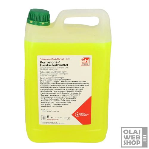 Febi Renault Typ D -35°C fagyálló hűtőfolyadék 5L