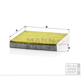 Mann-Filter antiallergén pollenszűrő FP21003