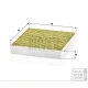 Mann-Filter antiallergén pollenszűrő FP2141