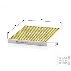 Mann-Filter antiallergén pollenszűrő FP2243