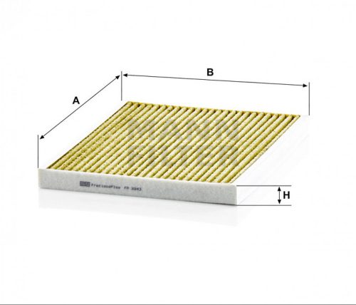 Mann-Filter antiallergén pollenszűrő FP2243