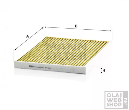 Mann-Filter antiallergén pollenszűrő FP2243