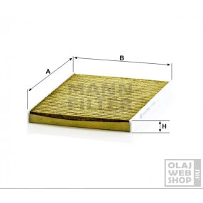 Mann-Filter antiallergén pollenszűrő FP2436