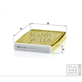 Mann-Filter antiallergén pollenszűrő FP25012