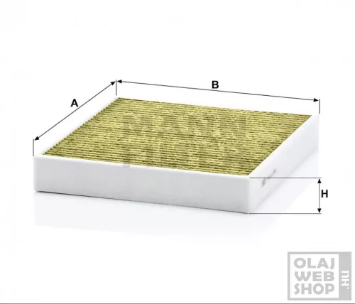 Mann-Filter antiallergén pollenszűrő FP26010