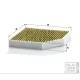 Mann-Filter antiallergén pollenszűrő FP2641