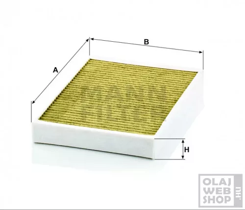 Mann-Filter antiallergén pollenszűrő FP2733