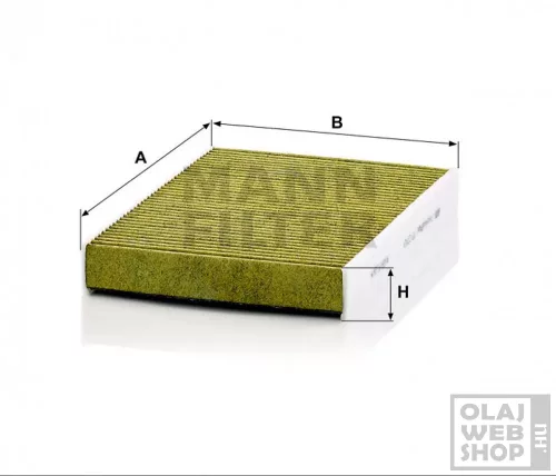 Mann-Filter antiallergén pollenszűrő FP2743