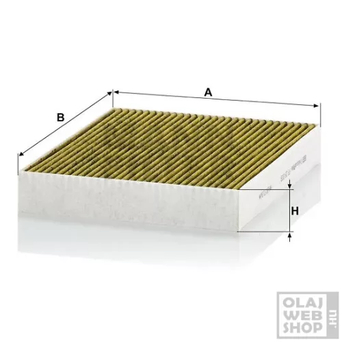 Mann-Filter antiallergén pollenszűrő FP28009