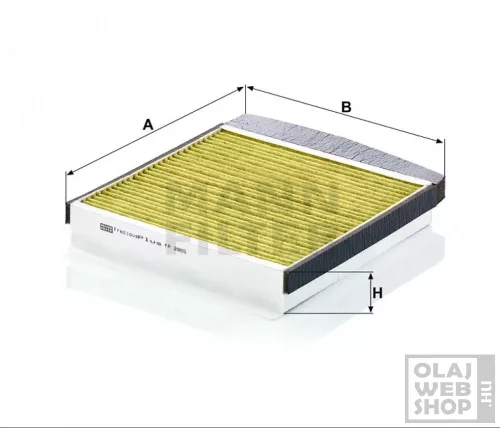Mann-Filter antiallergén pollenszűrő FP2855