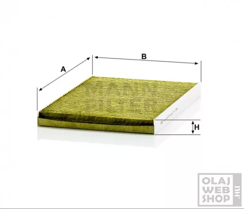 Mann-Filter antiallergén pollenszűrő FP2882