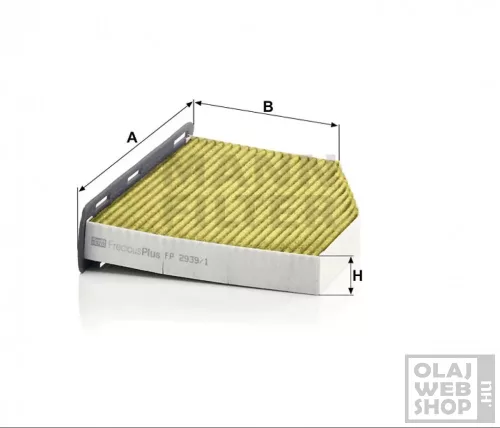 Mann-Filter antiallergén pollenszűrő FP2939/1