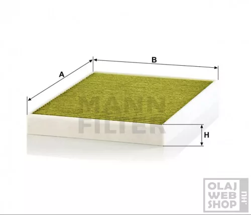 Mann-Filter antiallergén pollenszűrő FP31003