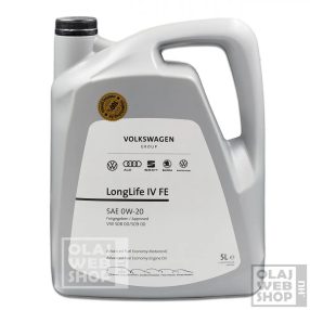 Volkswagen Longlife IV FE 0W-20 motorolaj 5L