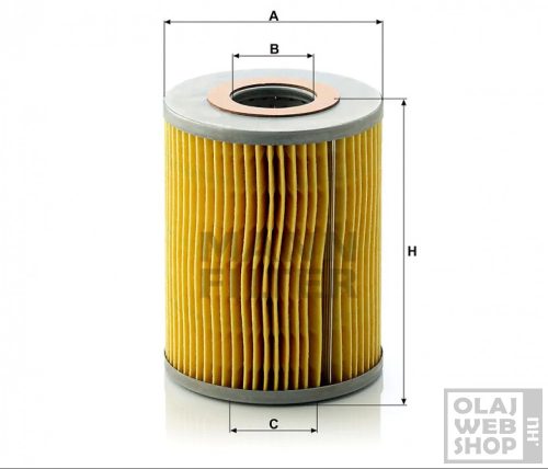 Mann-Filter olajszűrő H1038X