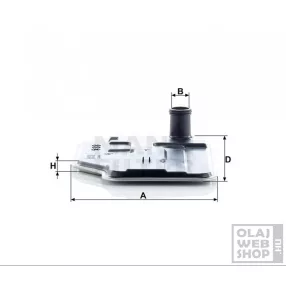Mann-Filter hidraulikaszűrő automataváltóhoz H27001