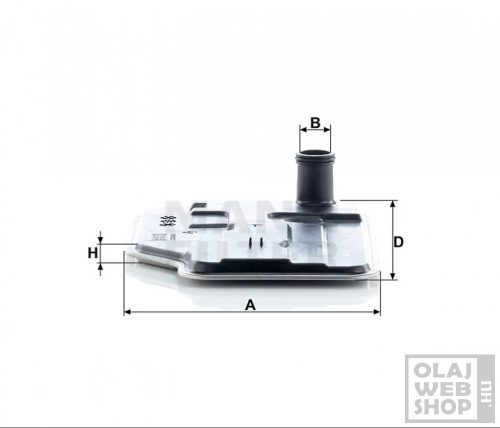 Mann-Filter hidraulikaszűrő automataváltóhoz H27001