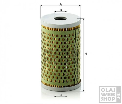 Mann-Filter olajszűrő H601