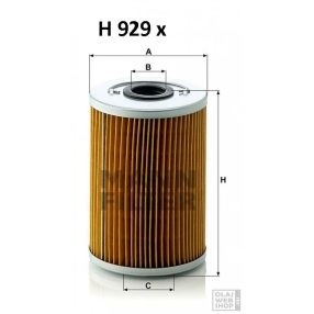 Mann-Filter olajszűrő H929X