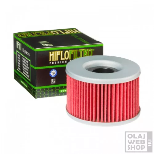 Hiflofiltro HF111 motorkerékpár olajszűrő