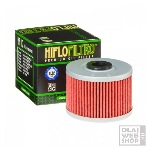 Hiflofiltro HF112 motorkerékpár olajszűrő