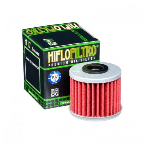 Hiflofiltro HF117 motorkerékpár olajszűrő