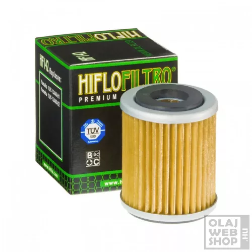 Hiflofiltro HF142 motorkerékpár olajszűrő