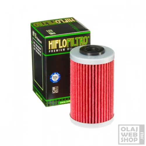 Hiflofiltro HF155 motorkerékpár olajszűrő