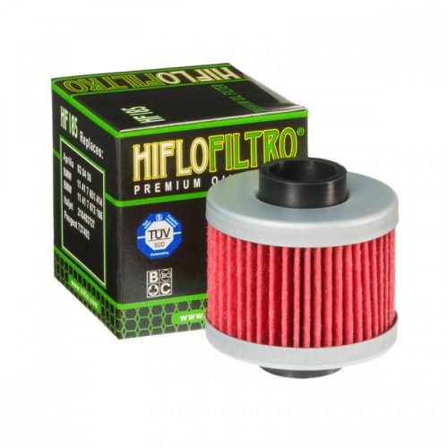 Hiflofiltro HF185 motorkerékpár olajszűrő