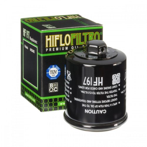 Hiflofiltro HF197 motorkerékpár olajszűrő