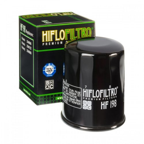 Hiflofiltro HF198 motorkerékpár olajszűrő