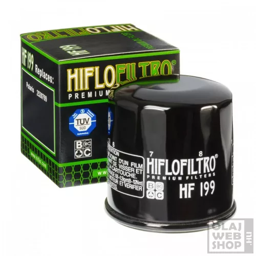 Hiflofiltro HF199 motorkerékpár olajszűrő