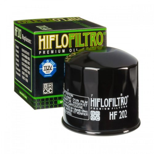 Hiflofiltro HF202 motorkerékpár olajszűrő