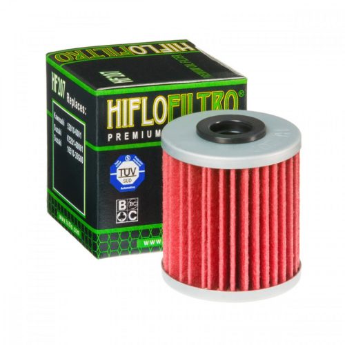 Hiflofiltro HF207 motorkerékpár olajszűrő