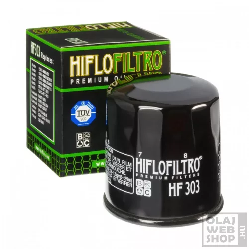 Hiflofiltro HF303 motorkerékpár olajszűrő