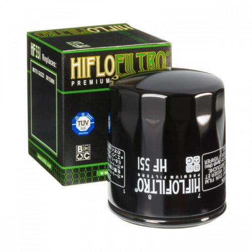 Hiflofiltro HF551 motorkerékpár olajszűrő