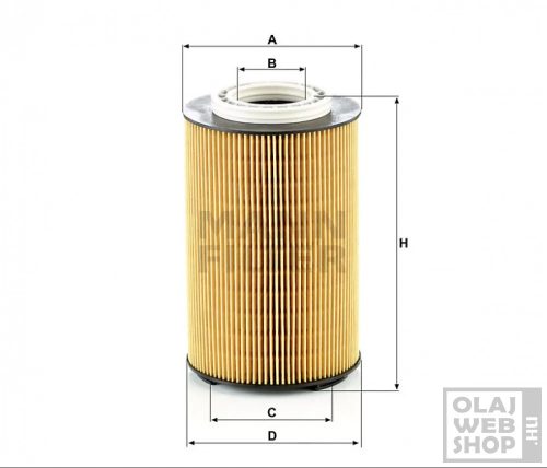 Mann-Filter olajszűrő HU1291/1Z