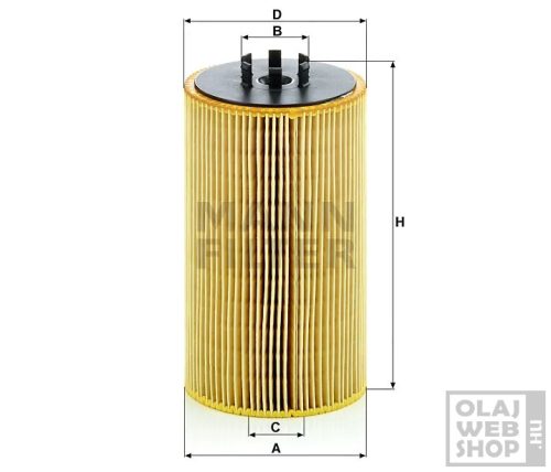 Mann-Filter olajszűrő HU13125/3X