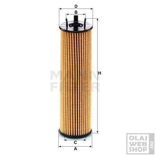Mann-Filter olajszűrő HU 5003 z