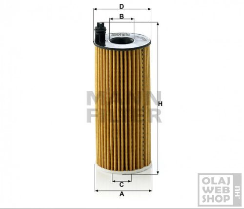 Mann-Filter olajszűrő HU6004X