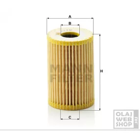 Mann-Filter olajszűrő HU610X